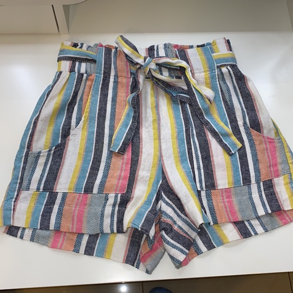 high rise paperbag shorts - Picture 2 of 3